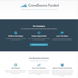 CrowdSource Funded Screenshot